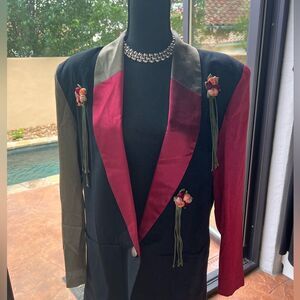 WHITE ON WHITE BRAND Vintage Boho Jacket Rare OOAK Rodnoye Svoye